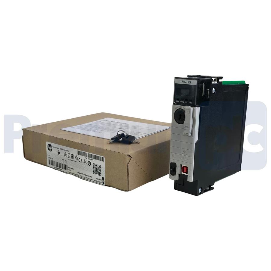 Used Opened Pre-Owned Allen Bradley 1756-L75 /B ControlLogix 32MB Controller FW 1.010