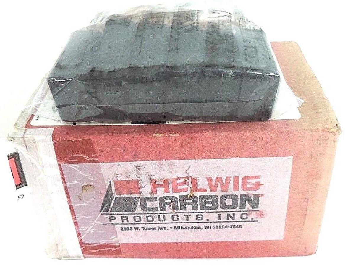 Used BOX OF 6 NEW HELWIG CARBON 10-751220-570-3-02 CARBON BRUSHES 10751220570302