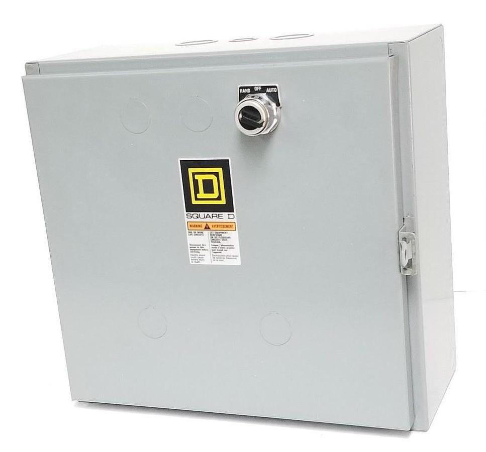 Used NIB SQUARE D 8903-SPG11-CF4T CONTACTOR ENCLOSURE 8903-SPG11 (NO CONTACTOR)