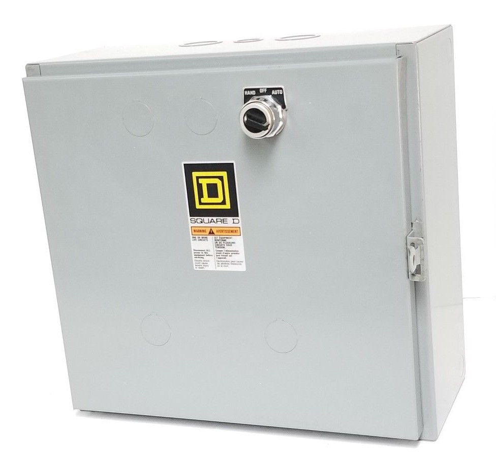 Used NIB SQUARE D 8903-SPG11-CF4T CONTACTOR ENCLOSURE 8903-SPG11 (NO CONTACTOR)