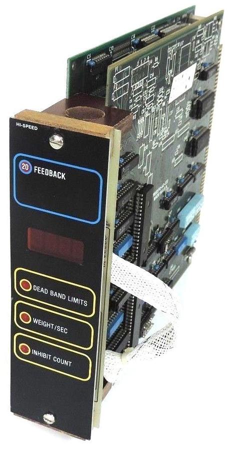 Used HI-SPEED P2-62-122, P2-63-004, B-2-65-098 WEIGHT FEEDBACK MODULE ASSEMBLY