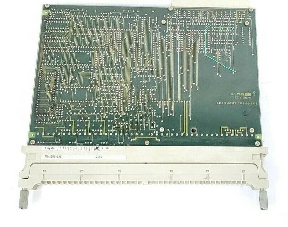 Used SIEMENS 7MH3305-1AB WEIGHING PROCESSOR INTELLIGENT MODULE 7MH33051AB