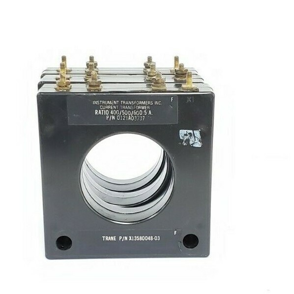 Used LOT OF 3 INSTRUMENT TRANSFORMERS 0121A03797 CURRENT TRANSFORMERS X13580048-03
