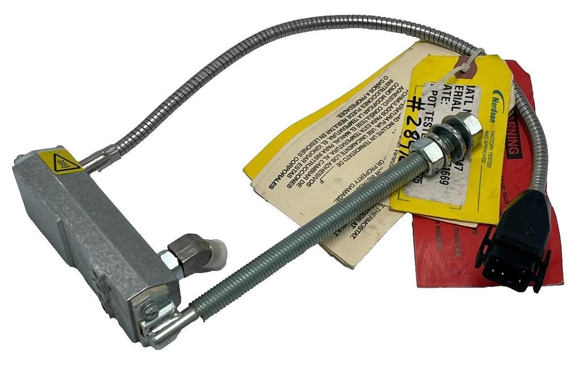NORDSON 1054947A Hot Melt Glue Gun Assy 240VAC 200W H-200 Series w/o Gun Modules