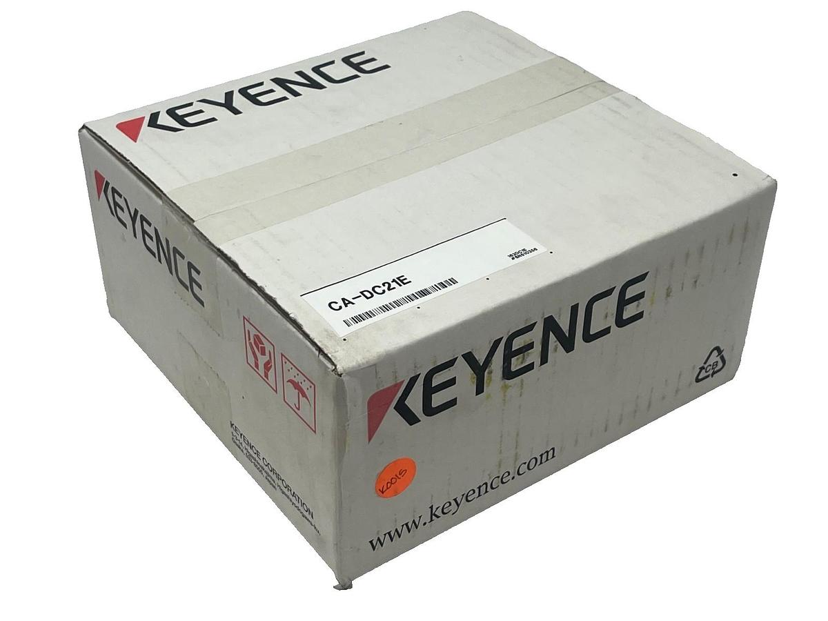 Used KEYENCE CA-DC21E LED Illumination Controller 2-Channel 12V/24VDC 40W Max NSMP