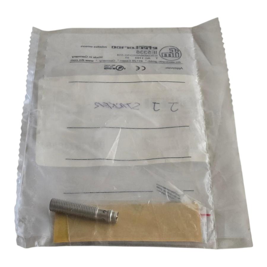 IFM Efector 100 IE5338 Inductive Proximity Sensor M8 IEBC003BASKG/AS-514 NSFS