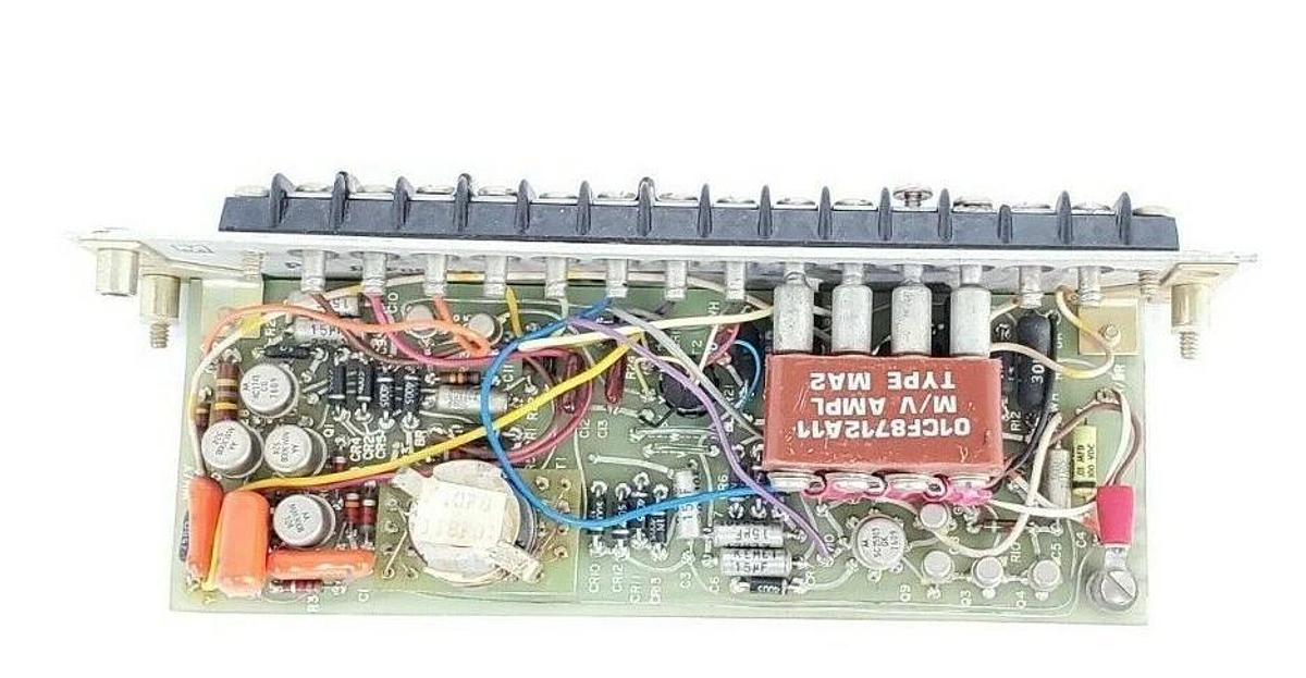 Used WESTINGHOUSE 55MA2 VERITRAK MILLIVOLT AMPLIFIER