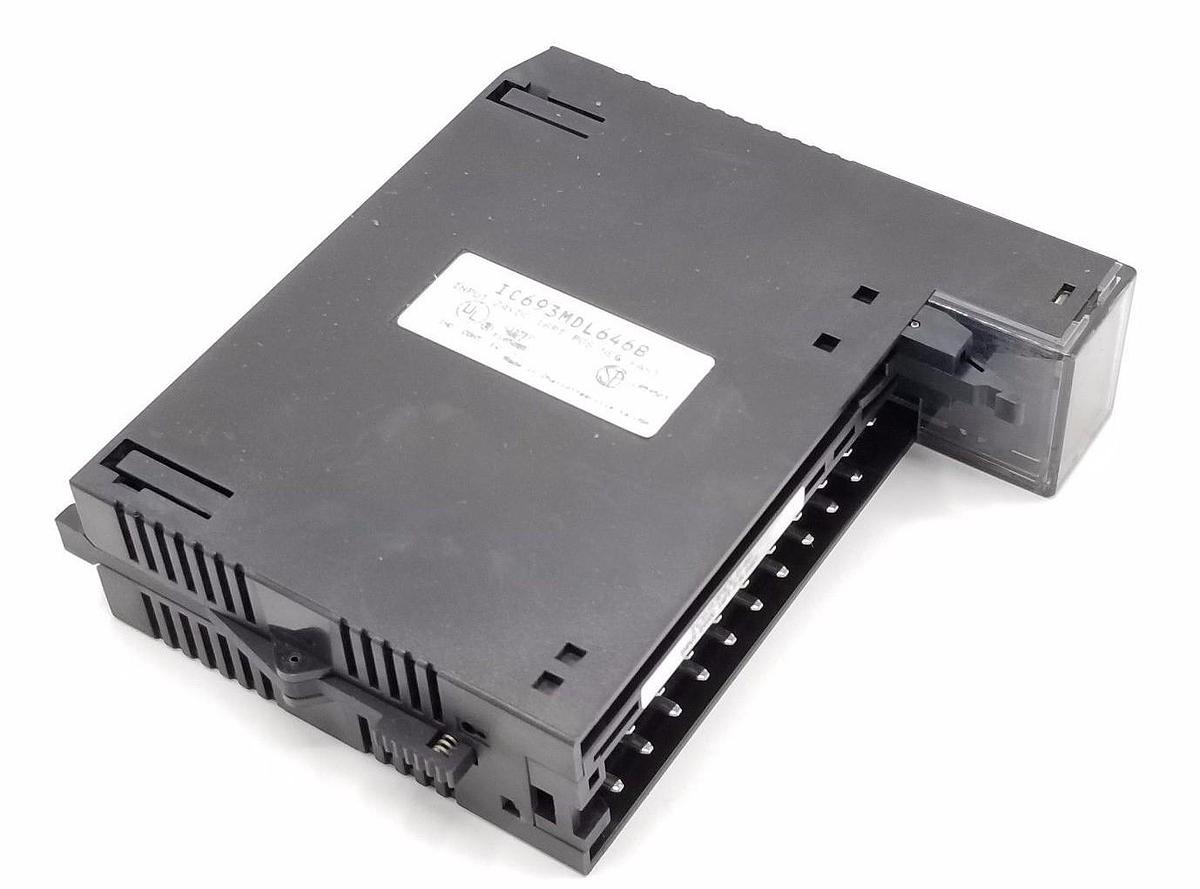 Used GE FANUC IC693MDL646B INPUT MODULE 24VDC 16PT POS/NEG FAST W/O WIRING TERMINAL