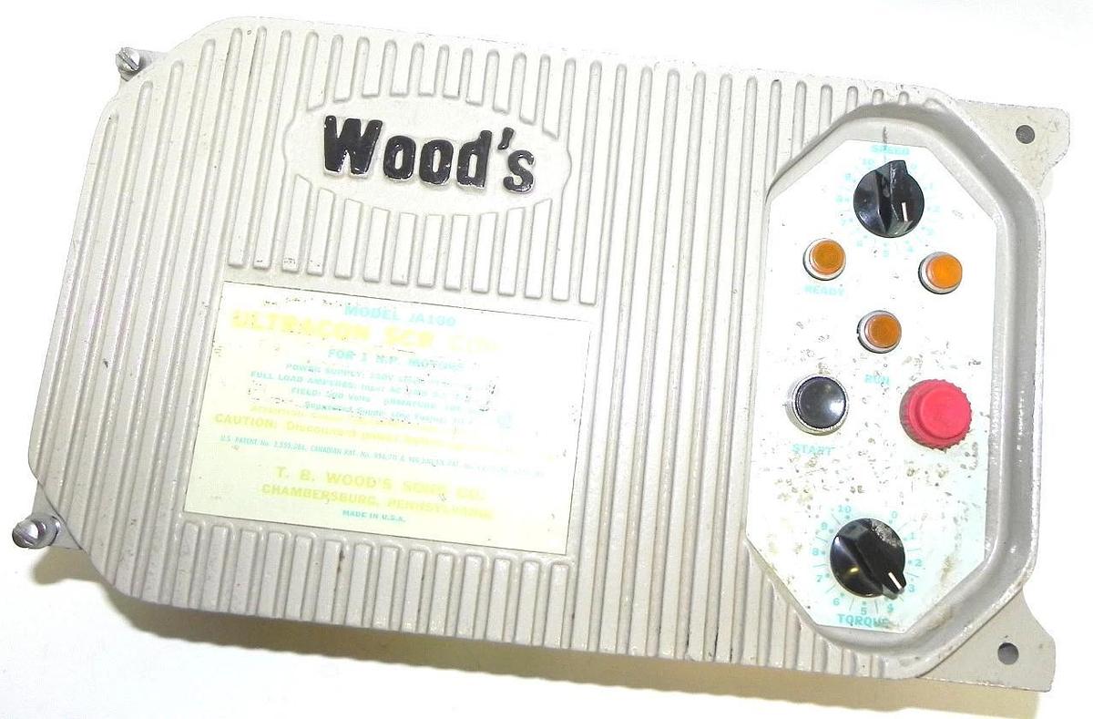 Used TB WOOD'S JA100 ULTRACON SCR SPEED CONTROL