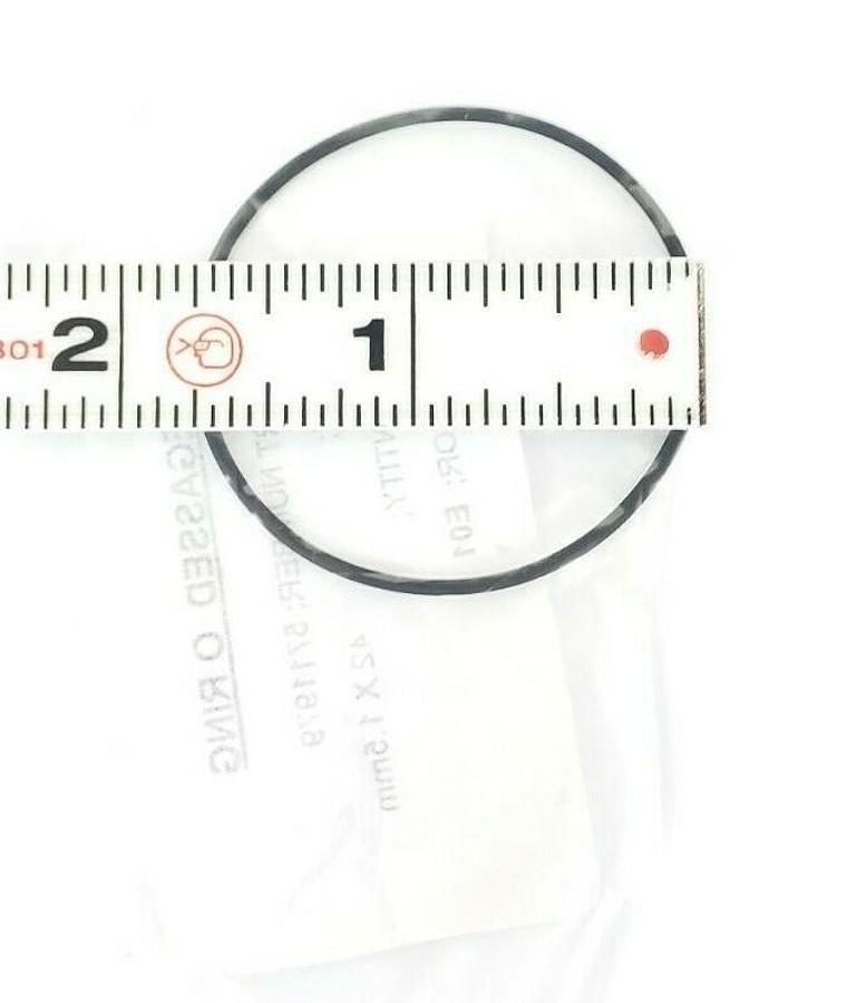 LOT OF 5 NEW WATERS 7000001056 DEGASSED O-RINGS SIZE: 42X1.5MM, P/N: 5711979