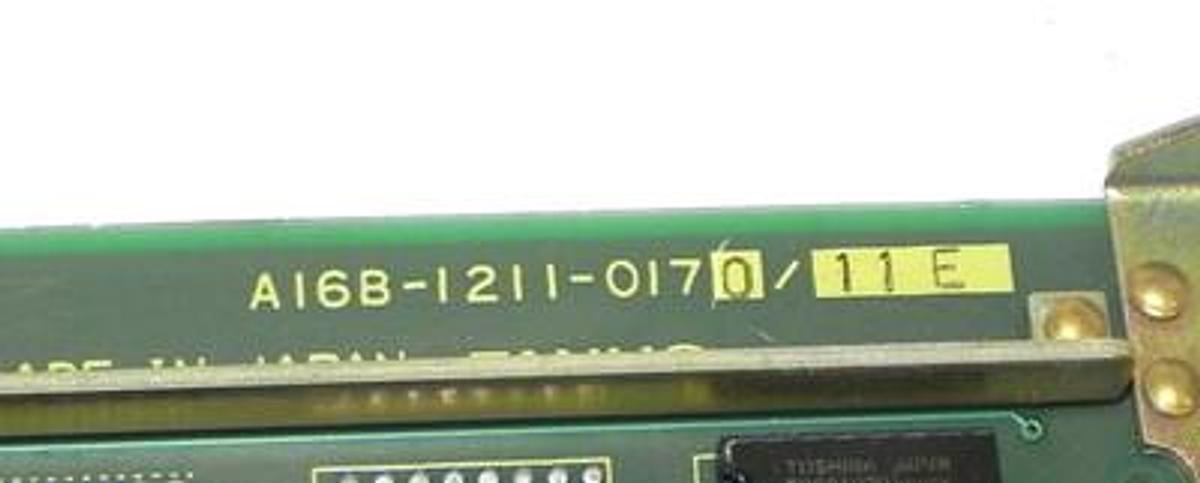 Used FANUC A16B-1211-0170/11E I/O BOARD A16B-1211-0170