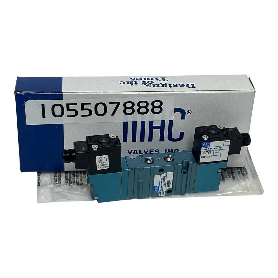 MAC 451A-E0A-DM-DDAJ-1RE Series 400 Pneumatic Solenoid Valve 120V 60Hz NSMP