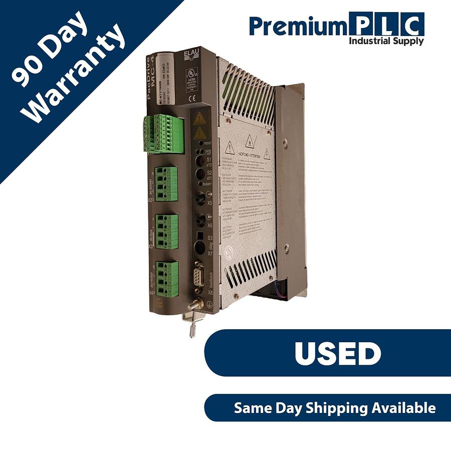 Used SCHNEIDER ELECTRIC ELAU PacDrive MC-4/11/10/400 SERVO AMPLIFIER MC-4 13130247