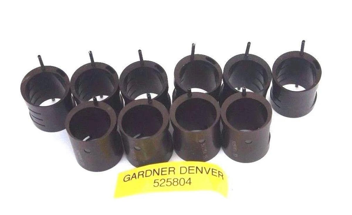 LOT OF 4 NEW GARDNER DENVER 525804 33 ADAPTER FITTINGS & (6) 525803 92 FITTINGS