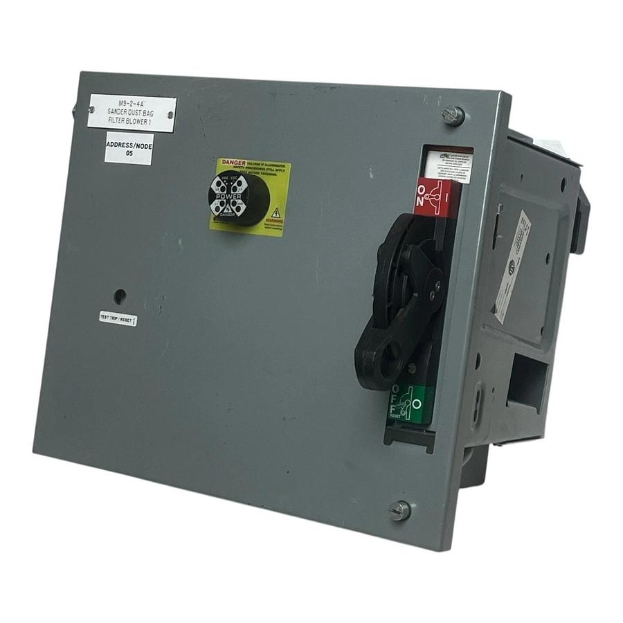 Used Allen-Bradley 2113B-BABD-7FEC2A-37TGA MCC Bucket 2HP 480V Size 1 Starter 140MG