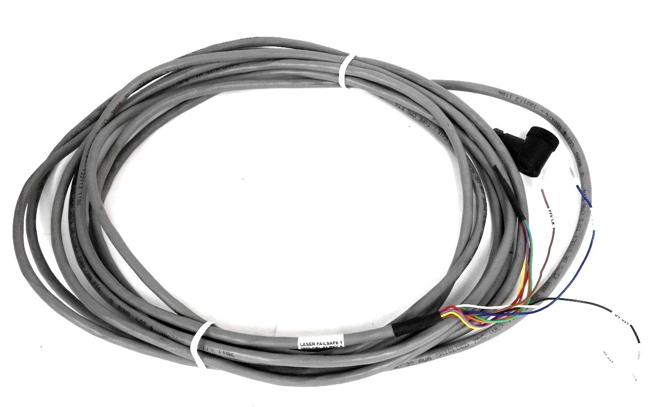 Used GENERIC 2500-CBL-07 LASER FAILSAFE 1 CABLE REV. A