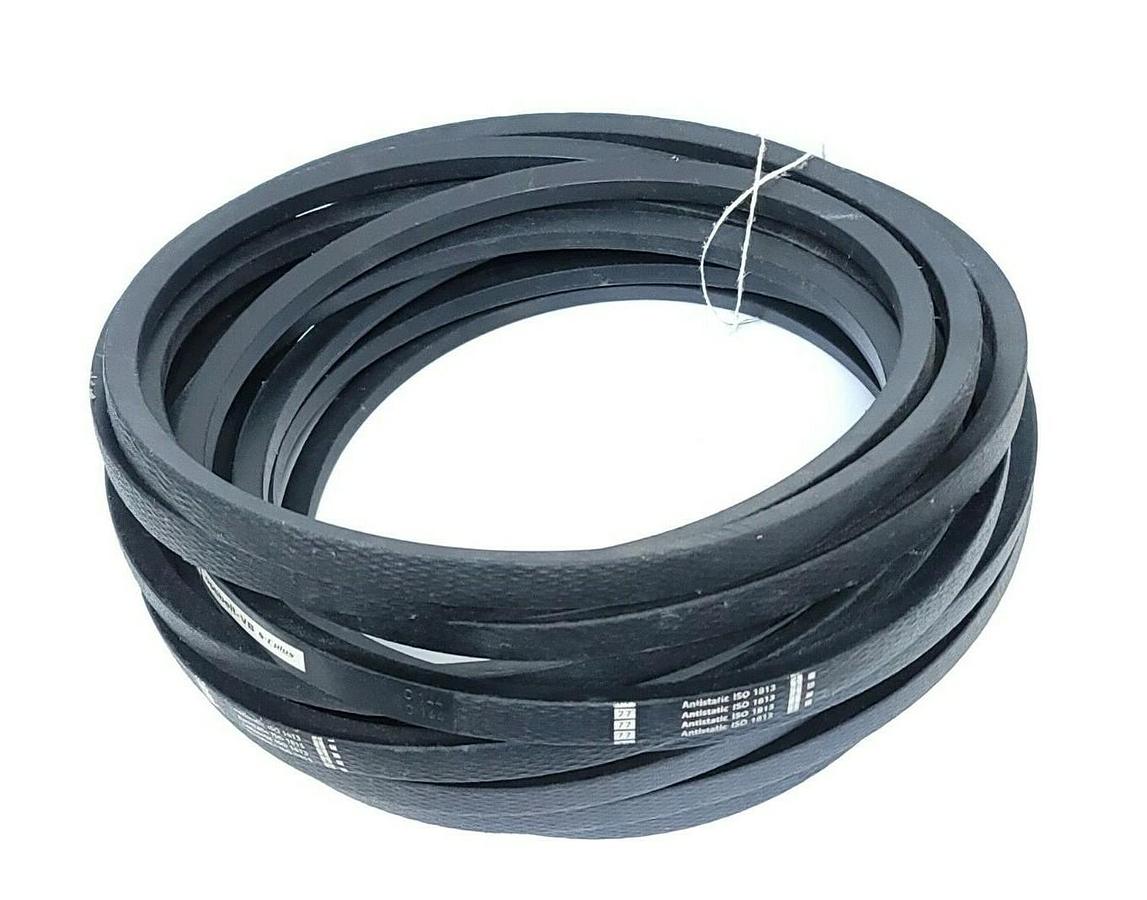 LOT OF 5 NEW OPTIBELT C144 V-BELTS HEAVY DUTY HI-POWER II 22.2X3764MM