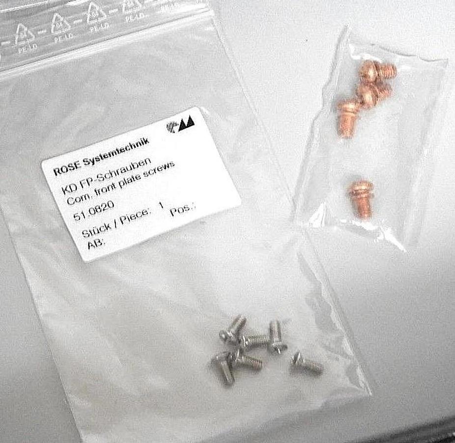 NEW ROSE SYSTEMTECHNIK 13.12.00.00.0 ENCLOSURE W/ FRONT PLATE SCREWS 131200000