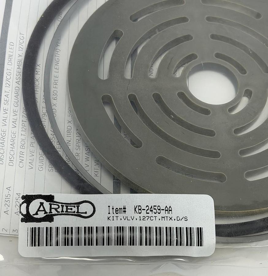 ARIEL CORPORATION KB-2459-AA KIT, VLV, 127CT, MTX, D/S NSFS
