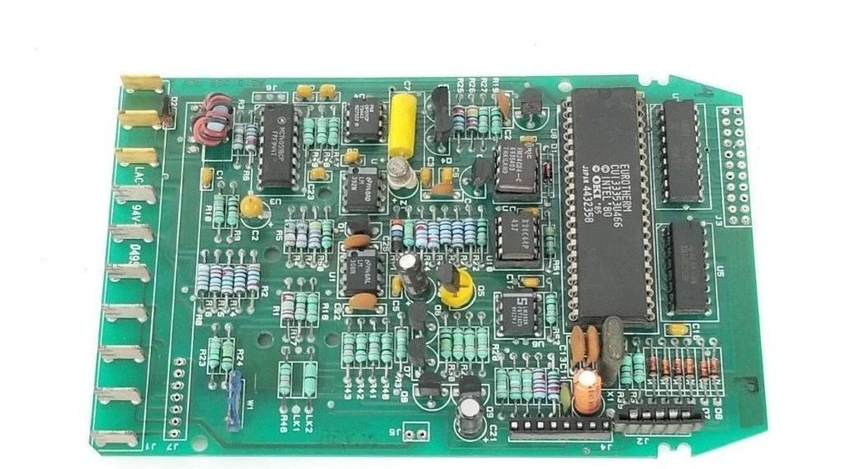 Used EUROTHERM / INVENSYS AE131268 TEMPERATURE CONTROL BOARD REV. 2 AD131268