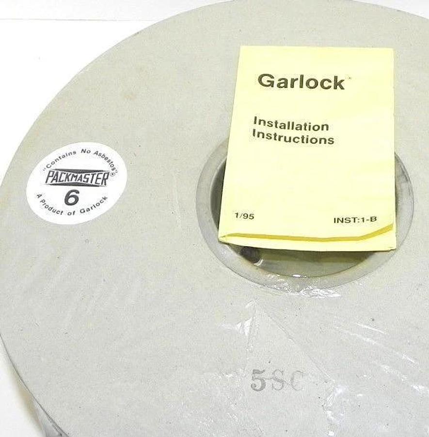 Used NEW, GARLOCK, 1 1/4", PACKMASTER 6, 10 #, 5SC