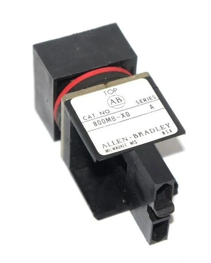 Used ALLEN BRADLEY 800MB-XO OPERATOR PUSHBUTTON SWITCH, SERIES A, 800MBXO