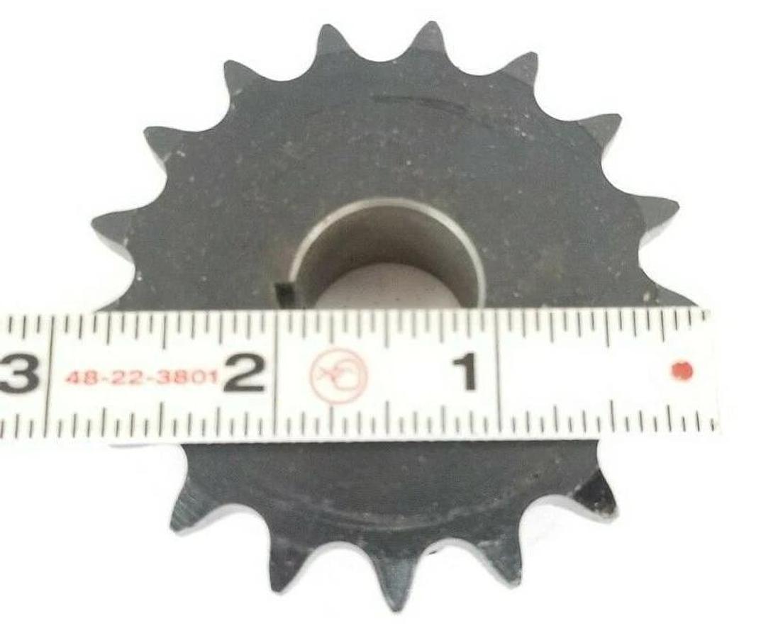 Used NIB BROWNING H4017X7/8 FINISHED BORE SPROCKET W/ HARDENED TEETH