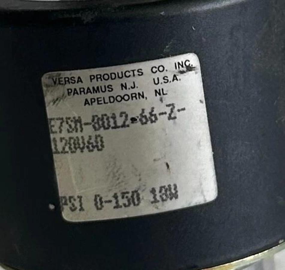 Used VERSA VALVE E7SM-8012-66-Z-120V60 / E7SM801266Z120V60 SOLENOID COIL 120V 60Hz
