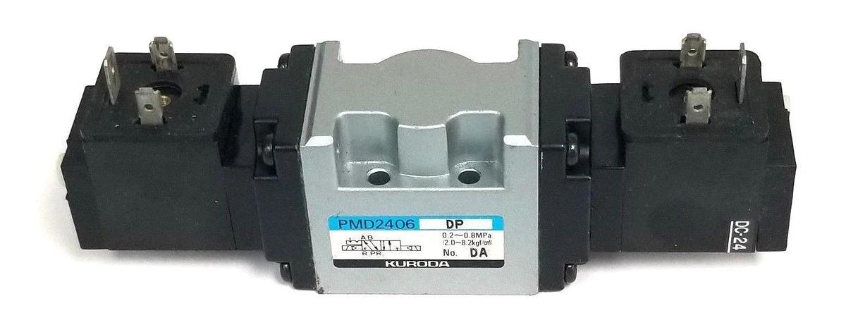 Used KURODA PMD2406DP SOLENOID VALVE DC24V