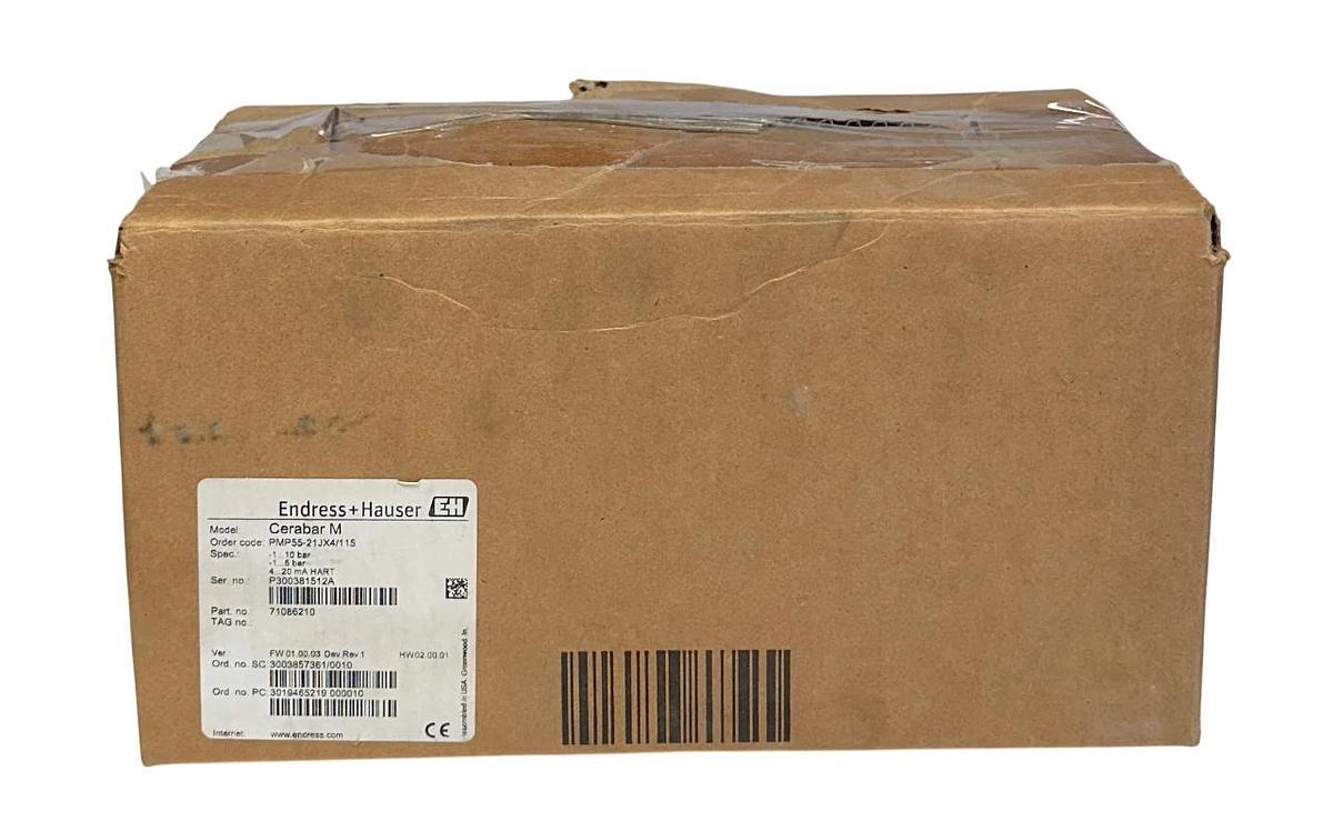 ENDRESS+HAUSER PMP55-21JX4/115 / 71086210 Cerabar M TRANSMITTER 71316567 NSMP