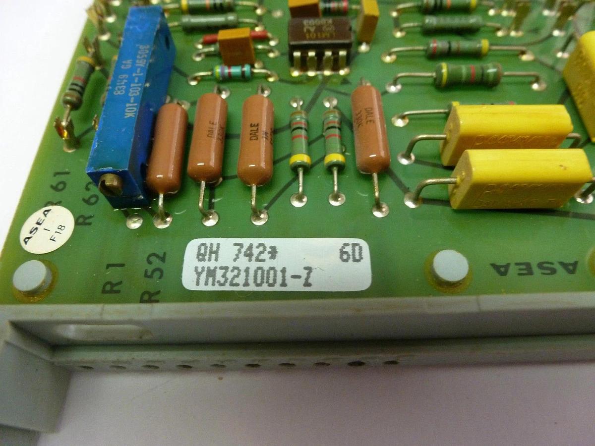 Used ASEA YM321001-Z PC BOARD YM321001Z SIGNAL UNIT TYPE QH 742