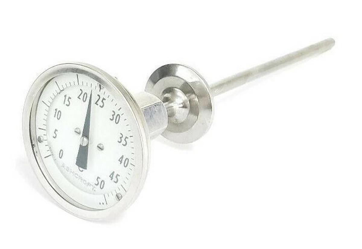 Used ASHCROFT 0-50 DEG C TEMPERATURE PROBE / THERMOMETER