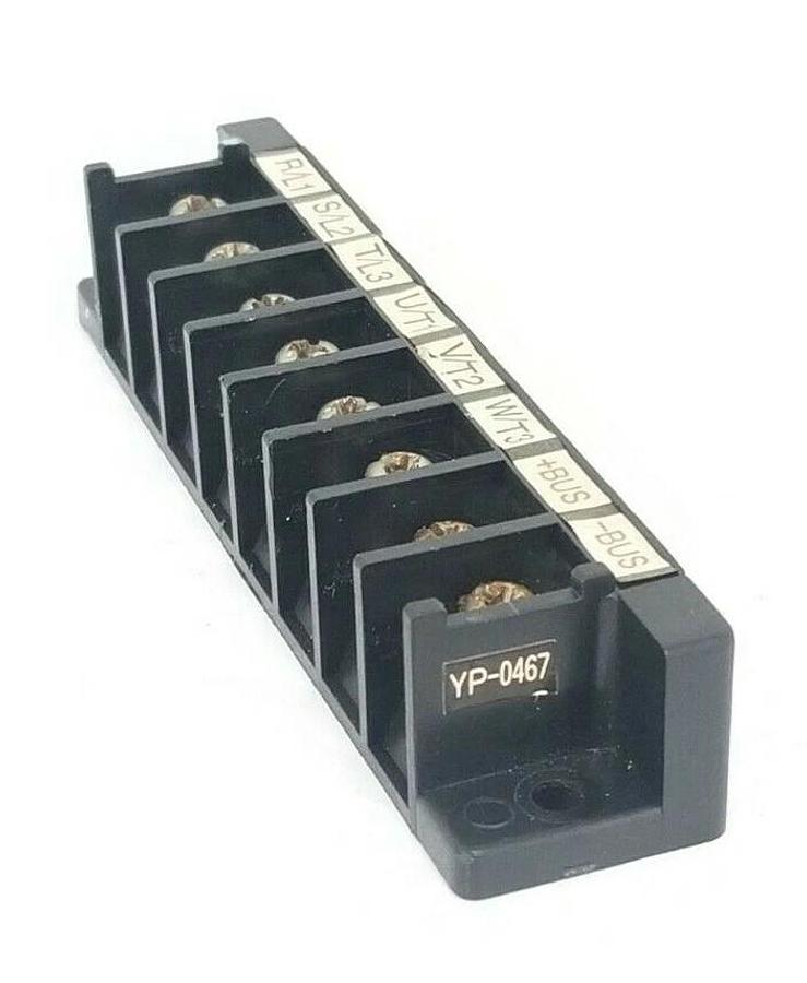Used GENERIC YP-0467 SINGLE ROW TERMINAL BLOCK 8 POS. YP0467