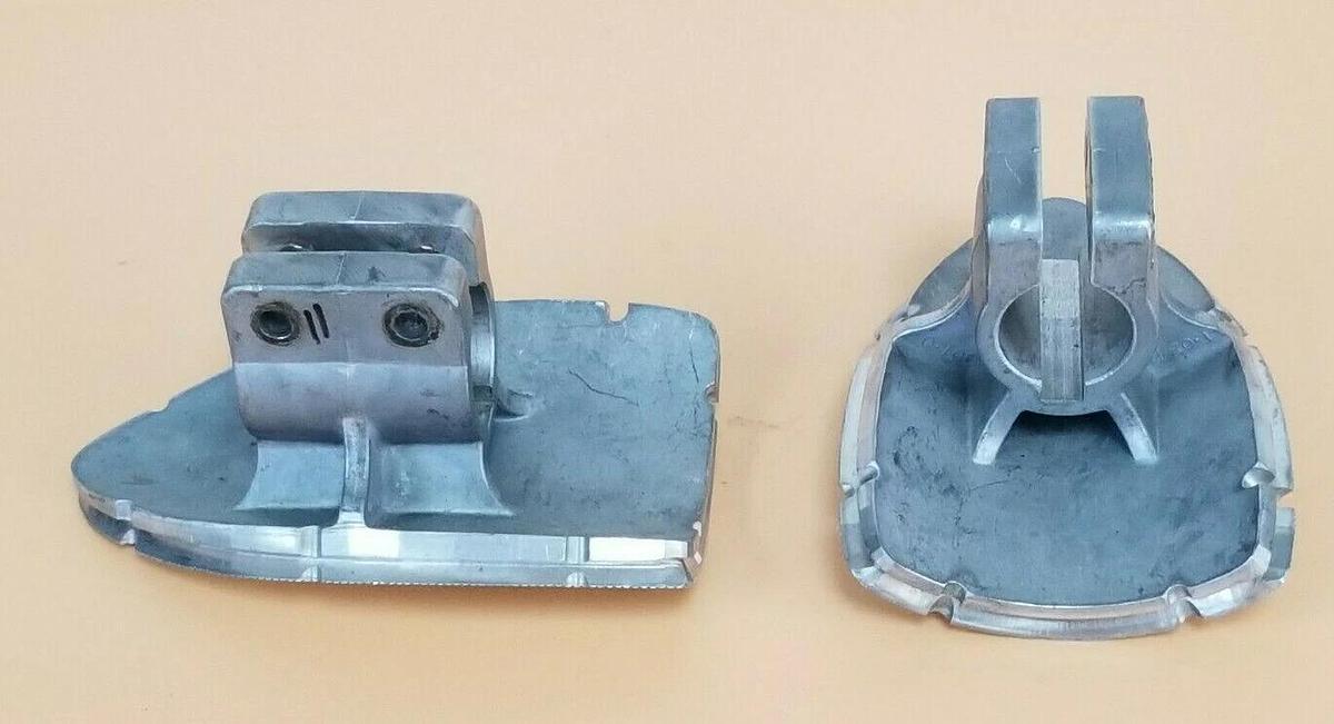 Used LOT OF 2 KRONES 1-02480001-0 ALUMINUM PALLET BODIES 1024800010