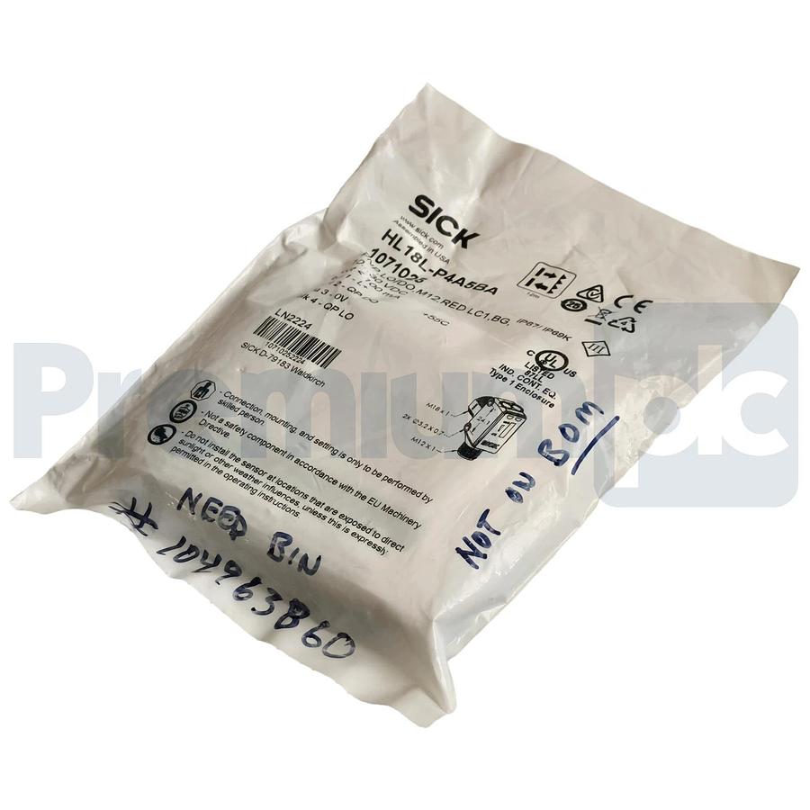 SICK HL18L-P4A5BA | 1071025 H18 Sure Sense Photoelectric Sensor 10-30VDC NSMP