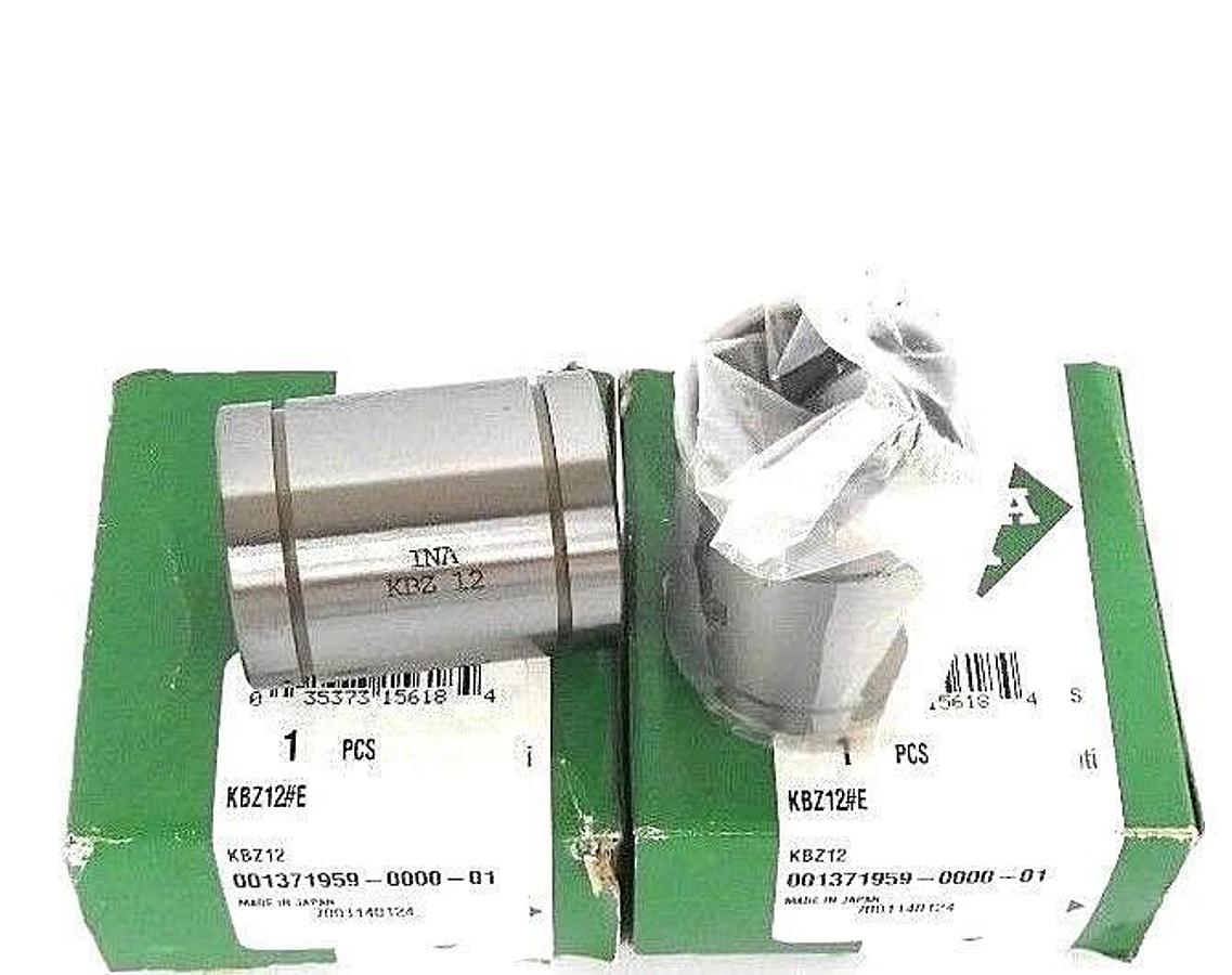 Used LOT OF 2 NIB INA KBZ12 LINEAR BALL BUSHINGS 3/4X1-1/4X1-5/8IN