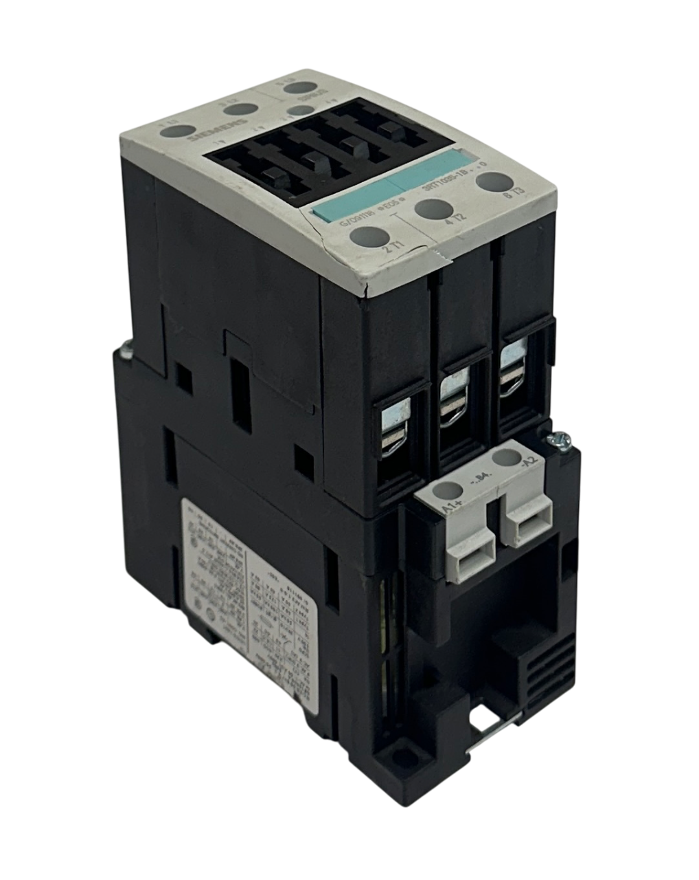 Used SIEMENS 3RT1035-1BB40 / 3RT10351BB40 SIRIUS CONTACTOR 230-690V 50/60Hz USNP