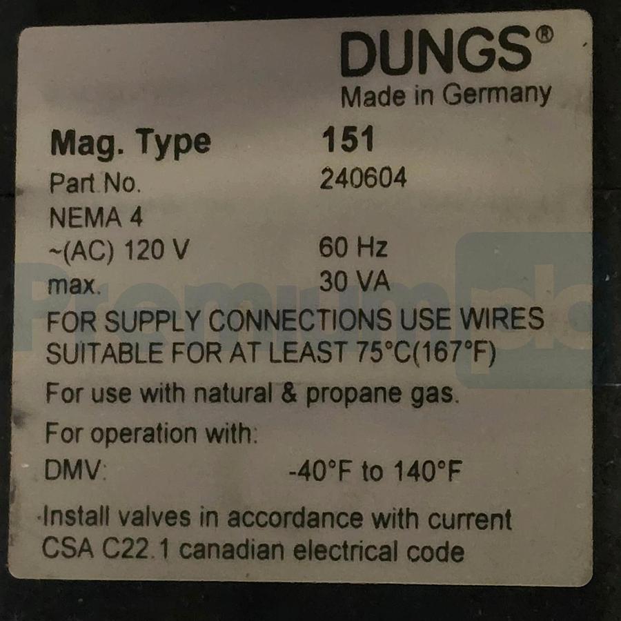 Dungs 267086 | 244-167P Dual Modular Safety Valve DMV-D 702/624L NSMP (read)