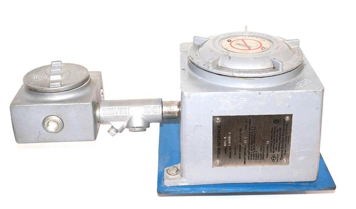 Used THERMO ELECTRON CORP 7100B INTERFACE MODEL KRIL-M W/KILLARK GRM-CEN-MOD, GRM-CEN