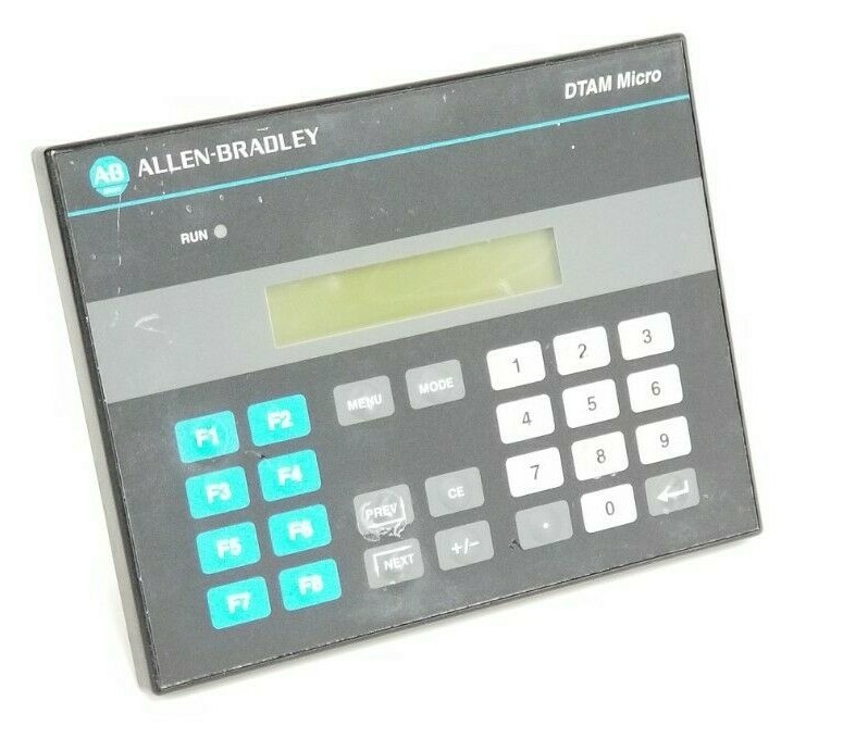 Used ALLEN BRADLEY 2707-M485P3X DTAM MICRO OPERATOR INTERFACE SER. B (REPAIRED)
