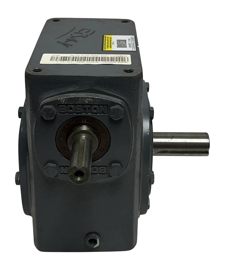 BOSTON GEAR 726-15-J / 51743 RIGHT ANGLE WORM GEAR SPEED REDUCER 15:1 RATIO NSNP