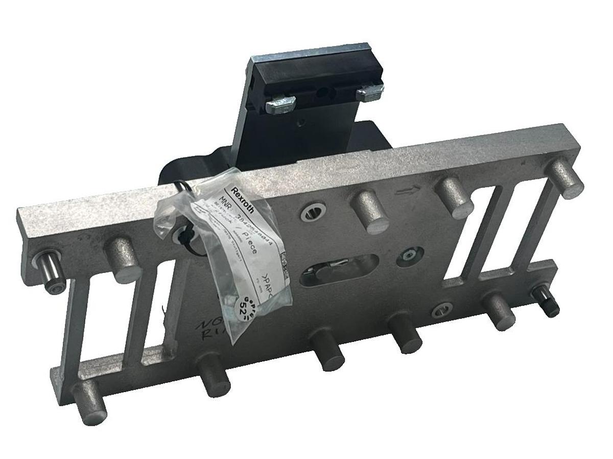 Used Rexroth Bosch 3842504713 Pneumatic Positioning Unit FMS Transfer Line Stop Gate