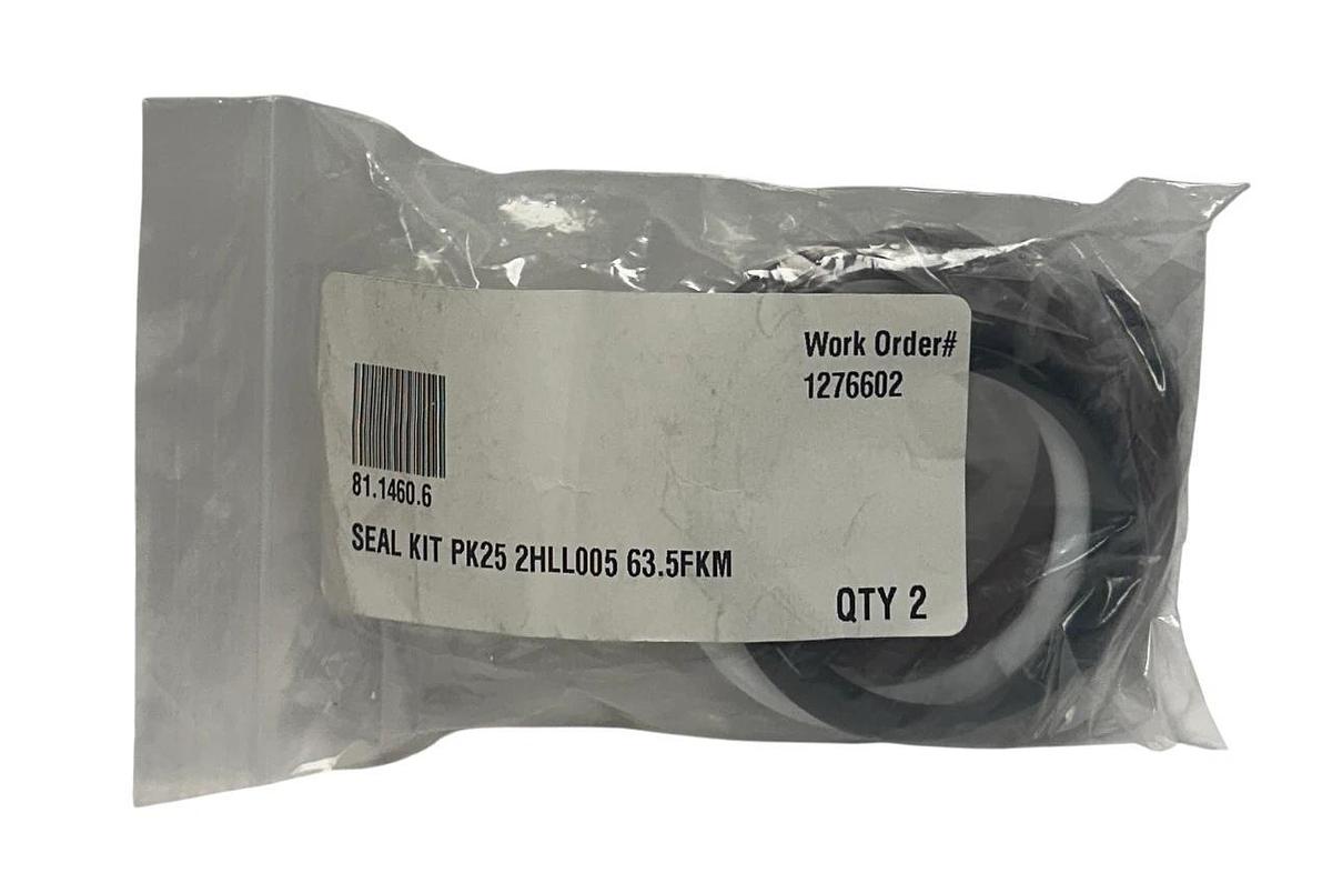 Used 2 HOLAC 81.1460.6 / 8114606 SEAL KITS PK25 2HLL005 63.5FKM CUTTING MACHINE NSMP