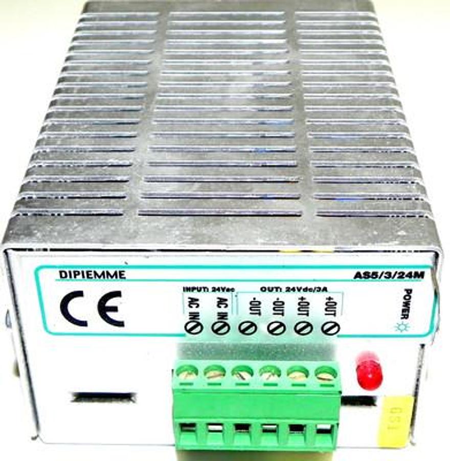 Used DIPIEMME AS5/3/24M POWER PACK 24V