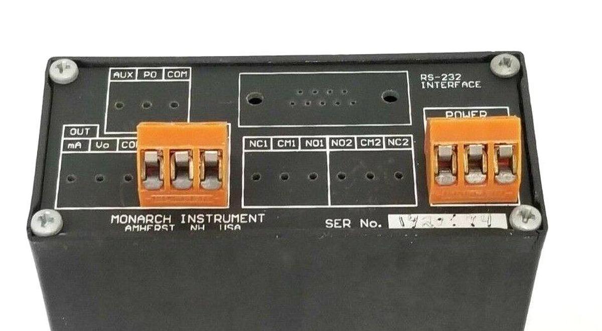 Used MONARCH INSTRUMENTS ACT-1.4 DIGITAL PANEL TACHOMETER ACT1.4 (MISSING FACEPLATE)