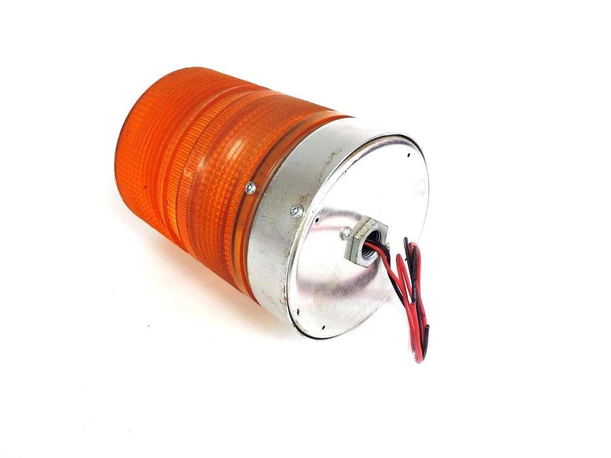 Used FEDERAL SIGNAL 131ST AMBER STROBE LIGHT SERIES A3 24VOLTS 1.25AMPS 131ST-24