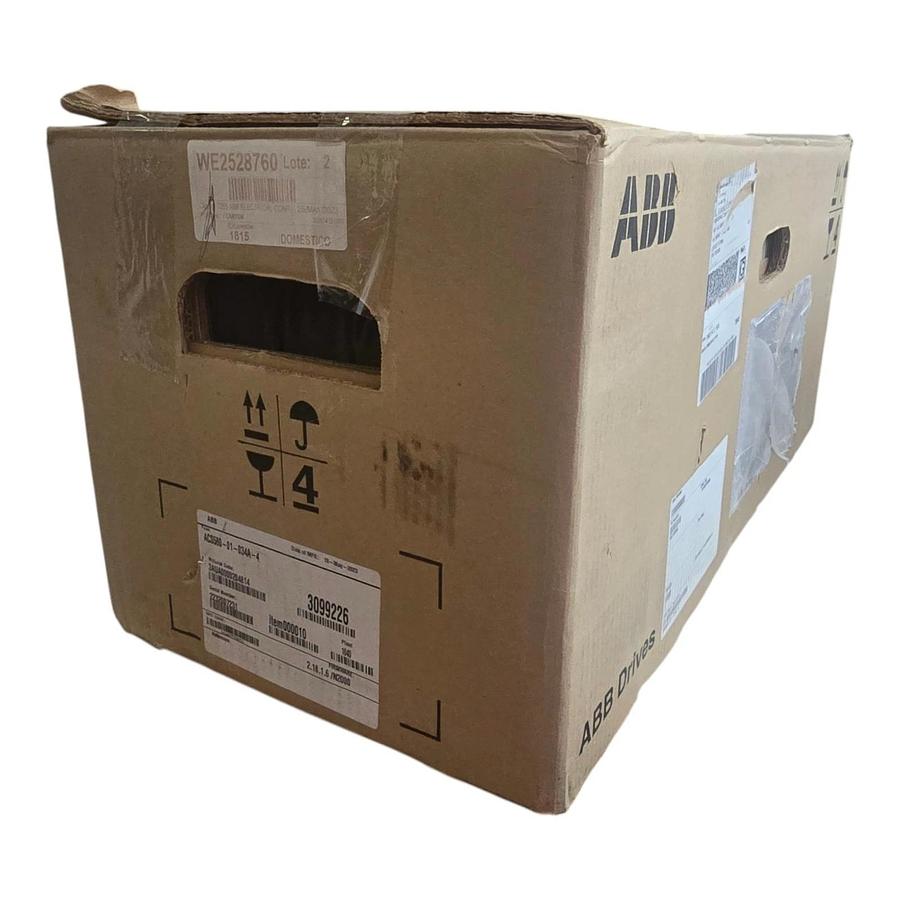ABB ACS580-01-034A-4 LV AC General Purpose Drive 3AUA0000204814 3Ph 480V 25HP