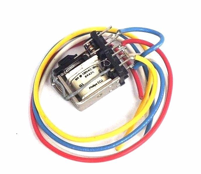 Used NEW PHILIPS RLY1445 RELAY COIL 120AC/25VDC