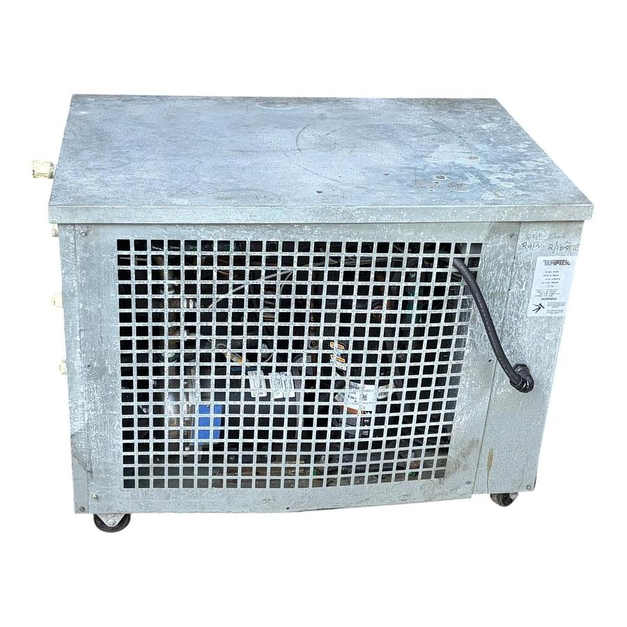 Used TempTek CF-2W 2 Ton Water Cooled Portable Chiller 460V 3PH R410A