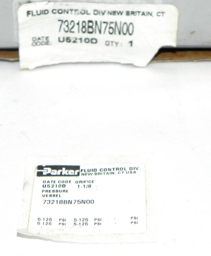 Used NIB PARKER 73218BN75N00 VALVE 73218BN75N0033363